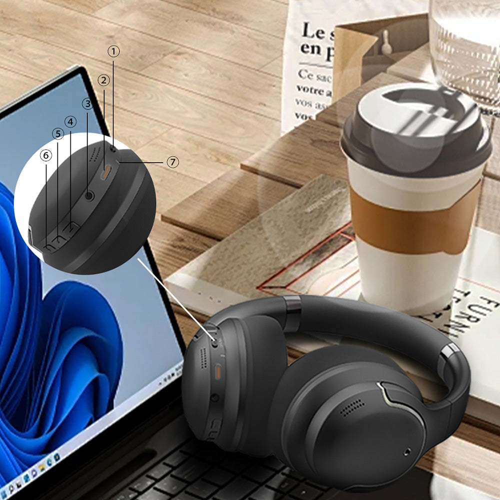 Lenyes LH61 Katlanabilir Tasarımlı TWS Kulak Üstü Bluetooth Kulaklık v5.4 Lenyes LH61 Katlanabilir Tasarımlı TWS Kulak Üstü Bluetooth Kulaklık v5.4